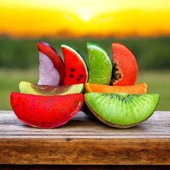 GỐI TỰA LƯNG TRÁI CÂY